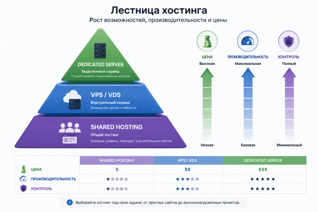 пирамида хостинга